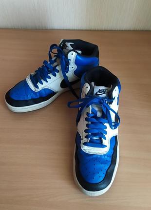 Кожаные кроссовки nike 8