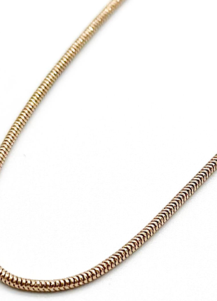 Серебряная цепочка, плетение снейк, размер 60 см x 0,15 см, вес: 6.0 г