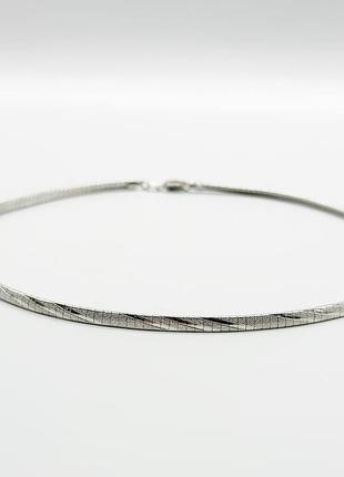 Серебряная цепочка, размер 45 см x 0,4 см, вес: 22.0 г