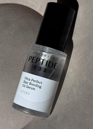 Олійка для волосся cosrx peptide - 132 ultra perfect hair bonding oil serum,