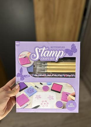 🦋 avec craft world “stamp craft set” — butterflies / метелики 🦋