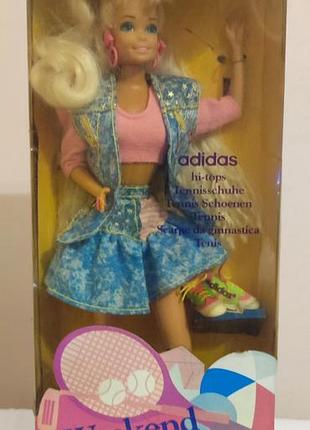 Колекційна лялька weekend barbie mattel 90-х (в коробці, вінтаж)
