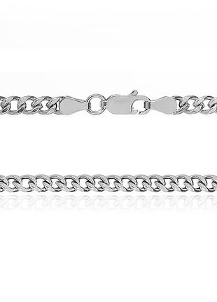 Срібний ланцюжок гурмет панцирь, розмір 55 см x 0,7 см, вага: 44.2 г