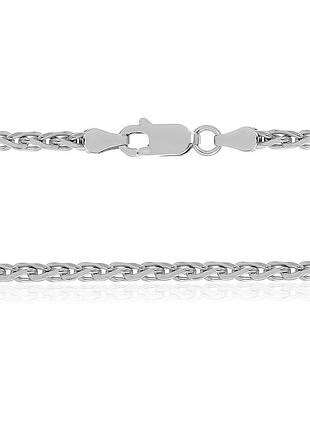 Серебряная цепочка, спига (колос) (857р), размер 45 см x 0,25 см, вес: 13.3 г