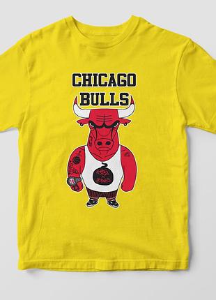 Футболка «chicago bulls» желтый