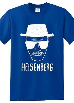 Футболка breaking bad "heisenberg" 3 синий