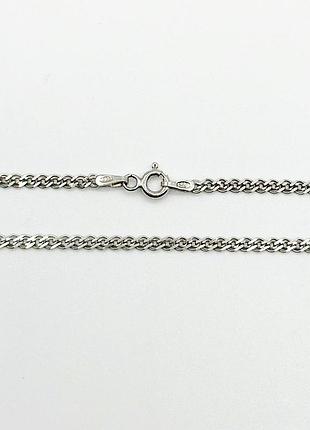 Серебряная цепь нонна, размер 55 см x 0,25 см, вес: 3.9 г
