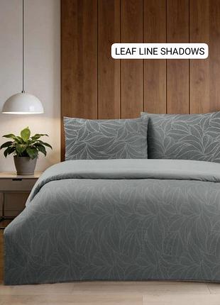 Постільна білизна altinbasak євро розмір ранфорс leaf