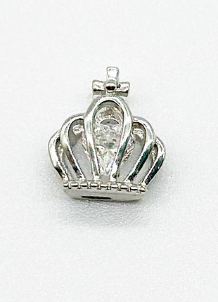 Срібна підвіска зі вставкою swarovski zirconia