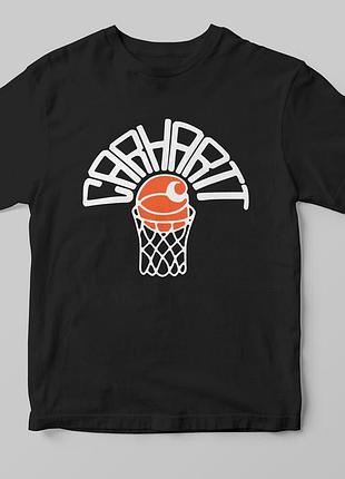 Футболка з принтом carhartt basketball