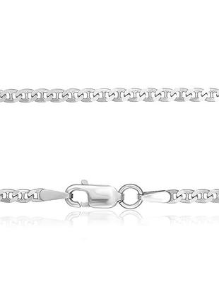 Серебряная цепочка, гуччи марина (барли) (810р), размер 60 см x 0,3 см, вес: 9.5 г