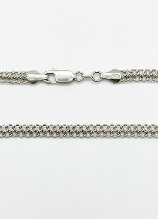 Серебряная цепочка, размер 45 см x 0,5 см, вес: 14.8 г