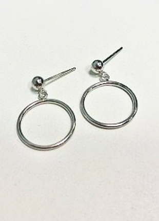 Серебряные серьги
