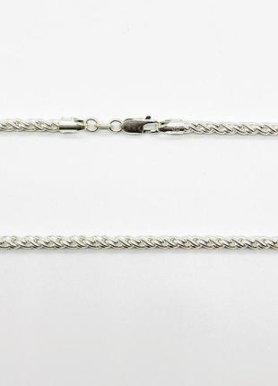 Серебряная цепочка, размер 45 см x 0,45 см, вес: 25.8 г