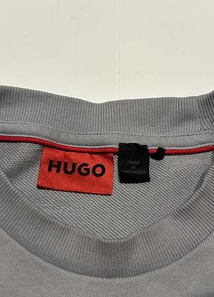 Свитшот hugo mens medium grey drick194 crew neck sweatshirt 5