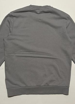 Свитшот hugo mens medium grey drick194 crew neck sweatshirt 6