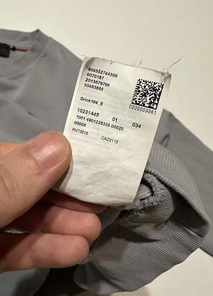 Свитшот hugo mens medium grey drick194 crew neck sweatshirt 9