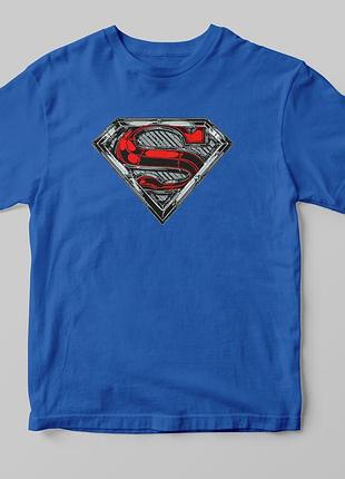 Футболка «superman» синій