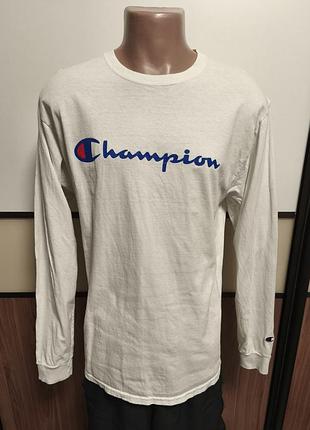 Champion лонгслив кофта футболка с длинным рукавом
