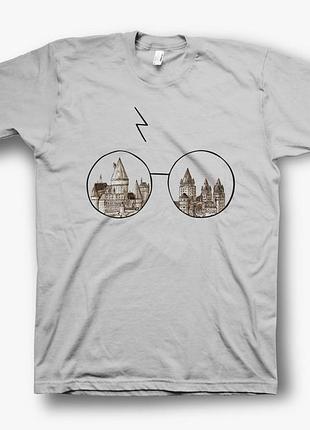 Футболка hogwart серый