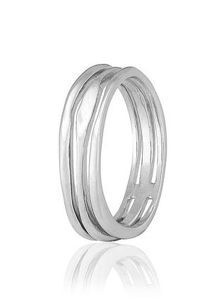 Серебряное кольцо, размер 16,5, вес: 3.0 г