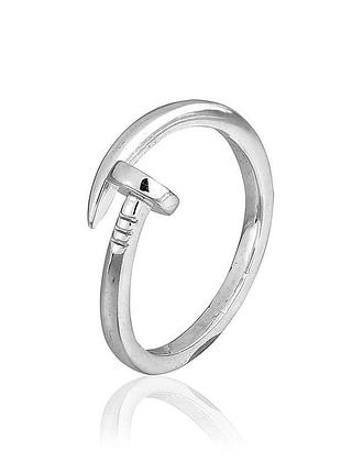 Срібна каблучка в стилі "cartier", розмір 17,0, вага: 2.0 г