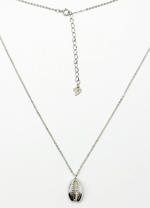 Серебряное колье одинарное, размер 43 см x 0,1 см, вес: 5.1 г