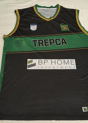 Kb trecca jersey kit 2022\23, kosova - фанатская клубная спортивная баскетбольная майка - бк трепча - xl