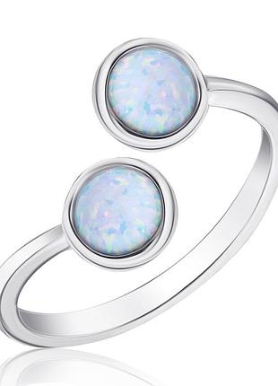 Серебряное кольцо, размер 17,0, вес: 1.9 г
