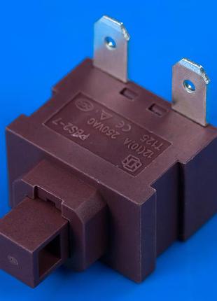 Кнопка включения pbs2-7 12a 250v t125 для пылесоса
