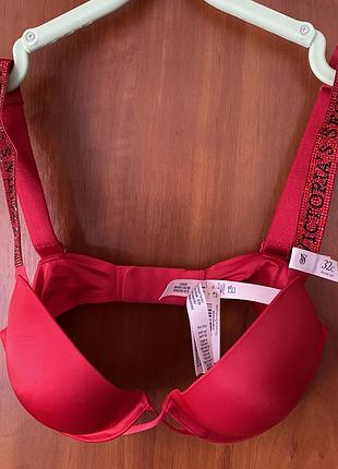 Бюстгальтер victoria's secret shine strap зі стразами 32с(70с) , оригінал з сша