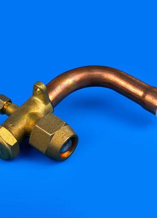 Угловой сервисный кран 3/4" для кондиционера