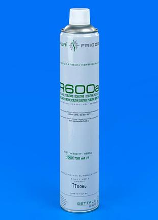 Фреон r600a в балоні 750ml/420 g (білий)