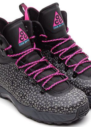 Кроссовки nike acg zoom meriwether posite black