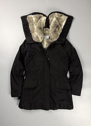 Жіноча парка woolrich penn-rich thermolite куртка зимова m