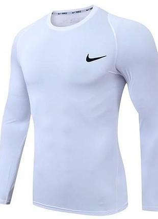 Мужская термо-кофта nike pro combat dri-fit core (m-3xl!)
