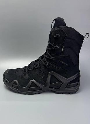 Тактичні берці з блискавкою lowa zephyr mk2 gtx hi tf (black) 41 — оригінал