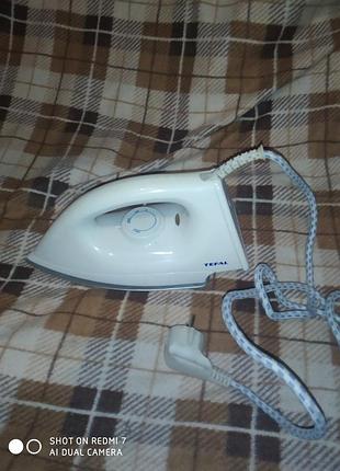Ручной утюг tefal белый пластиковый