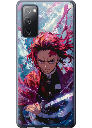 Чехол на samsung galaxy s20 fe g780f танджиро камадо: клинок рассекающий демонов из силикона fch_0175774