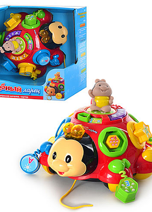 Обучающая музыкальная игра- каталка “волшебный ларец” limo toy 957