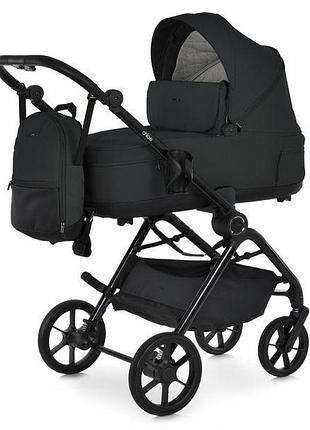 Коляска универсальная 2в1 el camino chloe me 1191-1 black