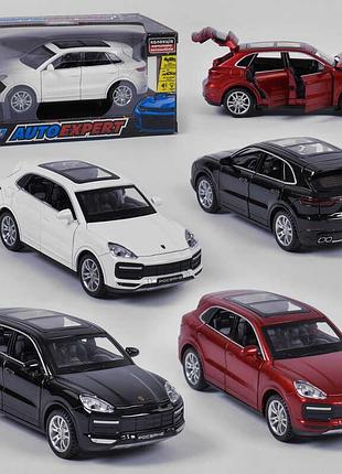 Машинка 41009 (72/2) auto expert", 3 кольори, світло, звук, інерція, відчиняються двері, у коробці