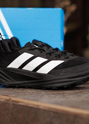 Мужские кроссовки adidas terrex freehiker 3 low gore-tex черно белые беговые крепкие термо осенние текстиль ripstop адидас террекс