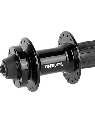 Втулка задняя onride hub 20r под кассету hg 36 отверстий disk шарики 135 qr черная