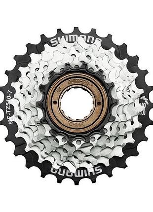 Зірки задні з тріскачкою shimano mf-tz510-7 14-28 7-зв.