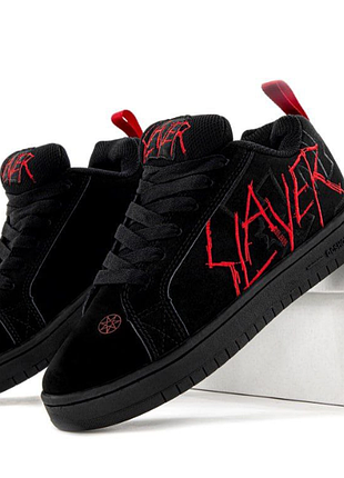 Court graffik black red 36-45 унисекс