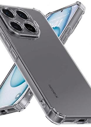 Чохол fiji proof для xiaomi 17t pro прозорий бампер з посиленими бортами transparent