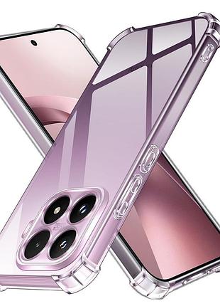 Чехол fiji proof для xiaomi 17t прозрачный бампер с усиленными бортами transparent