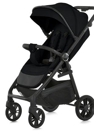Коляска детская прогулочная с чехлом на ножки me 1181 dahlia black до 22кг