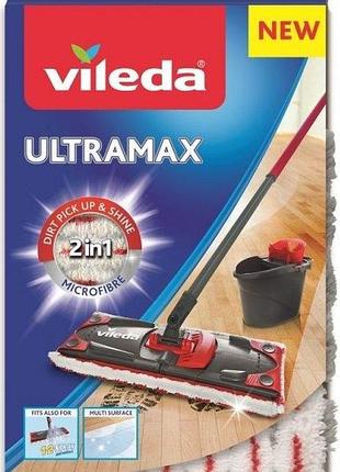Сменный моп-тряпка для швабры vileda ultramax 36см